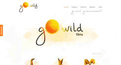 Desktop Screenshot of gowildfilms.com